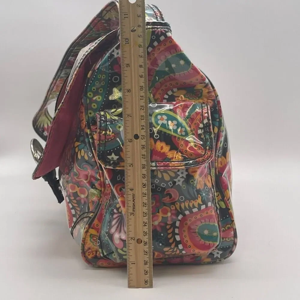 KALENCOM New Orleans Diaper Bag with Pouch One Size Multicolor Paisley Laminated